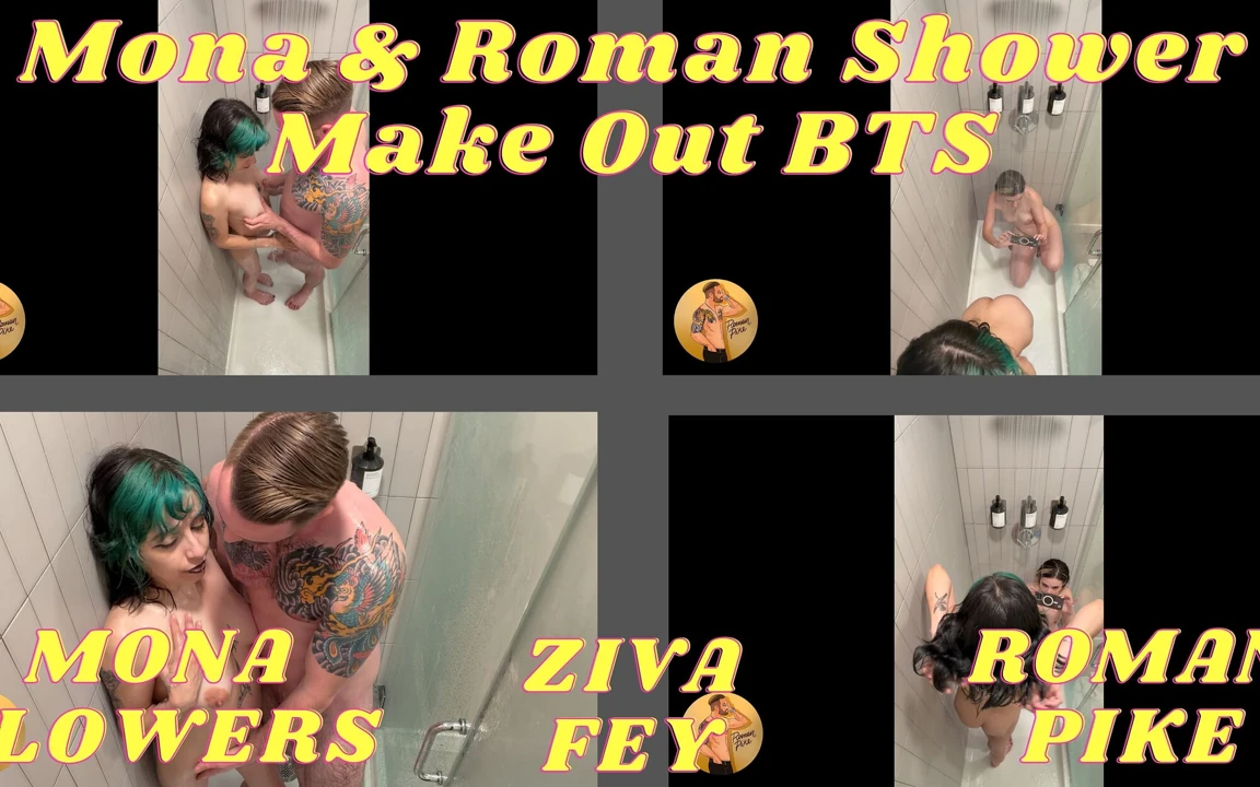 Mona Roman duşta bts 4k