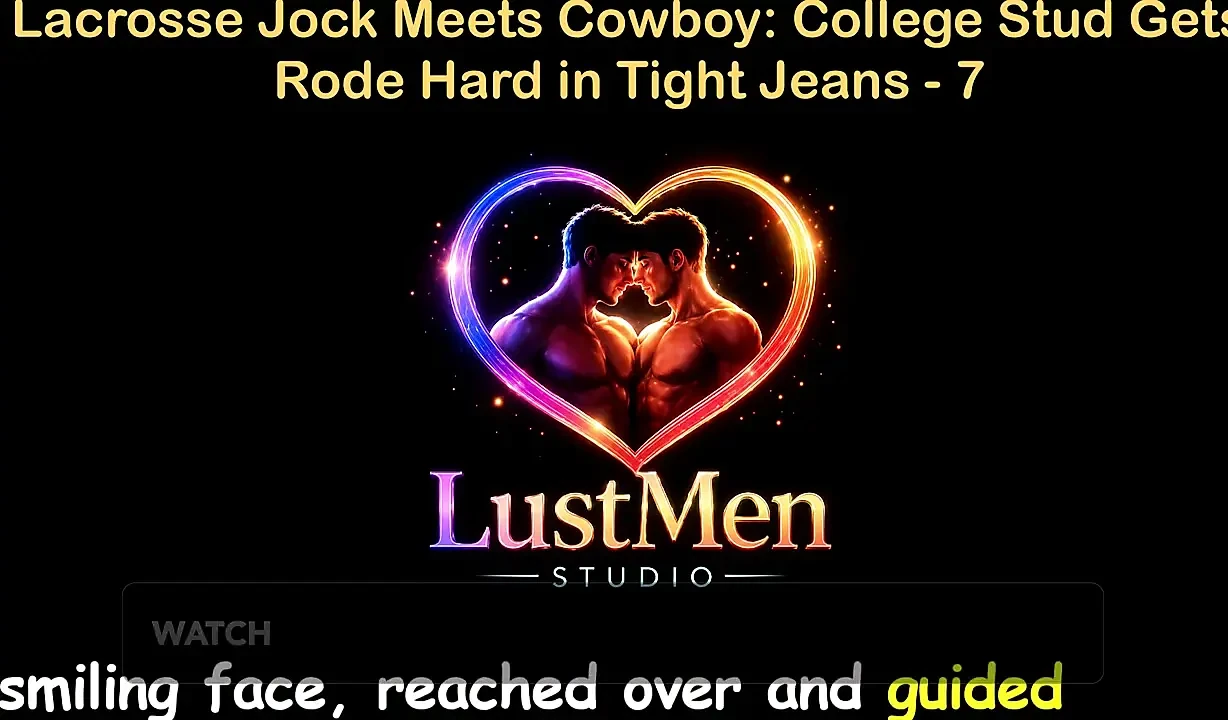 Engleză audio poveste de sex homosexual - Lacrosse Jock se întâlnește cu un armăsar cowboy student este călărit tare în blugi strâmți - partea 7