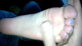 Çıplak ayak ve laura'nın ayak çizmeleri