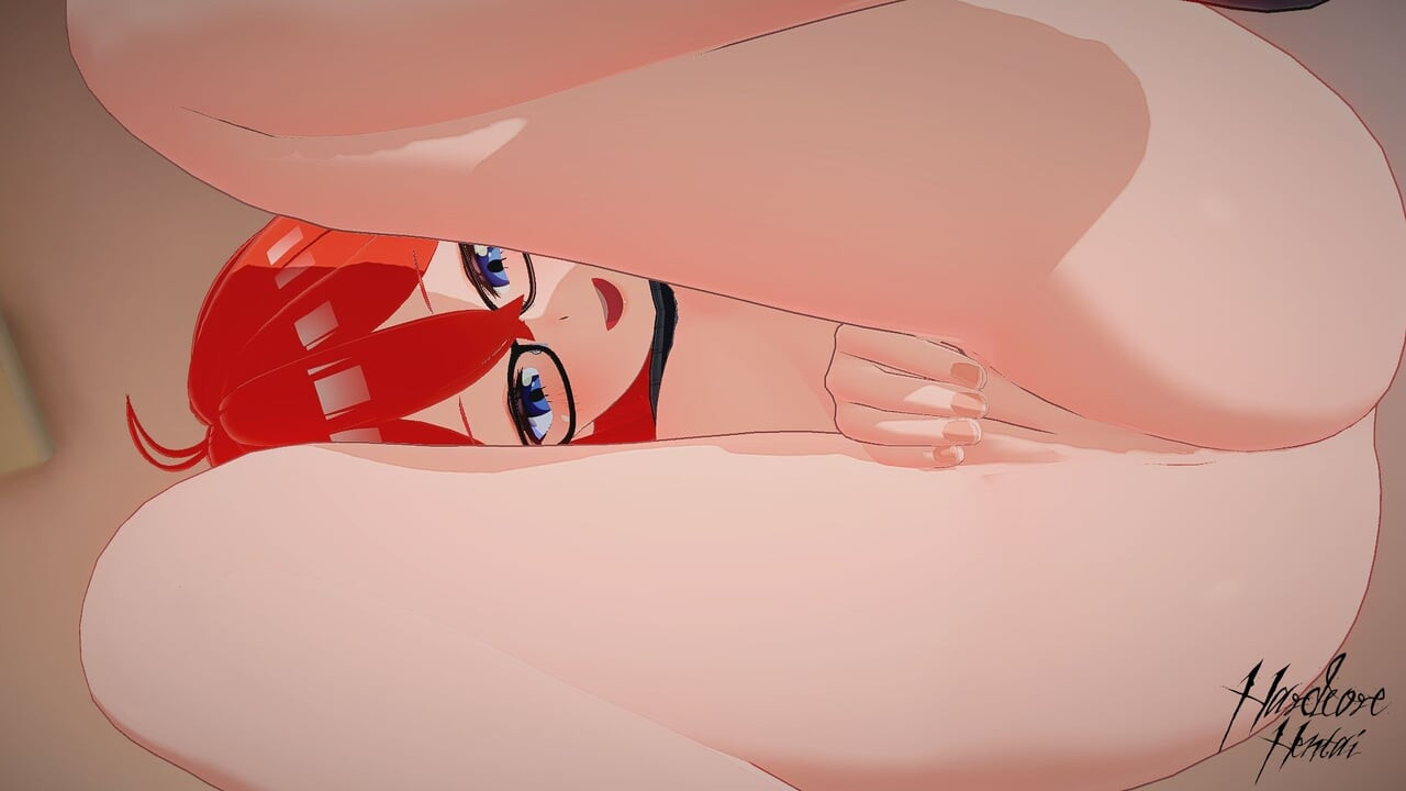 Itsuki nakano - şehvetli hentai mastürbasyonu