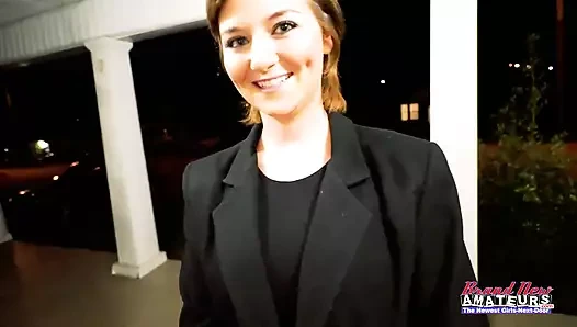 Brandnewamateur - güzel Kylie sahte porno seçmeleri için soyunuyor ve yarak emiyor