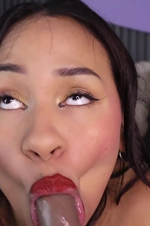 JOI, Senin Için Sulu Vajinama Nüfuz Eden Devasa Dildo'mla Çok Ateşli