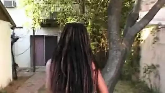 Sıkı zenci sürtük sikiliyor