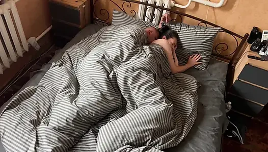 Young Wife Straddled Her Stepdaddy and Fucked!!!!