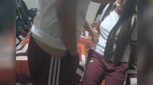 HOME VIDEO! Schoolgirl Fucking!, I FUCKED my CLASSMATE's ASS! We went out AFTER INSTITUTE classes to Fuck!