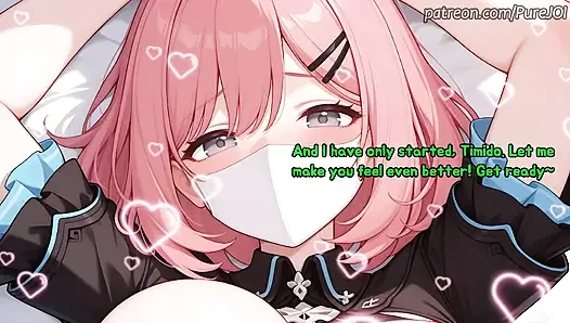 Timido Cute has made her naughty boy cum twice (Sex JOI)