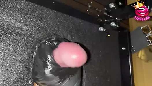 Sağım masası orgazm maratonu mahvoldu