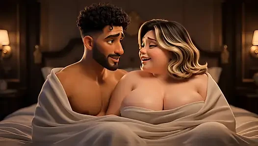 "Curvy Girl Flew For Holiday Sex - She Promised To Return" "Short Film