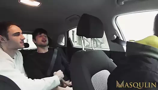 Masqulin eşcinsel hunks çekti dixon ve michael boston eyersiz