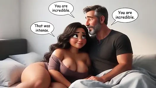 Lari'nin gizli hikayesi üvey kız arkadaşımın yaşlı erkek arkadaşıyla nasıl yakınlaştım (ai oluşturuldu)