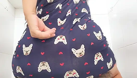 Boşalttım, bacaklarımdan aşağı aktı