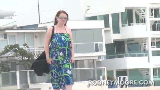 Arzu deluca bbw içinde bikini at the plaj emme ve kahrolası