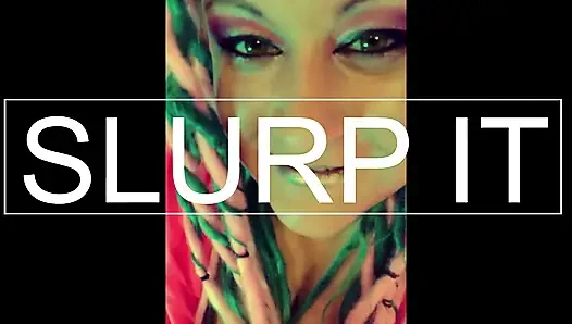 Aptal aptal kafalar için tanrıça Lana Cei looper ile mastürbasyon ve şaplak