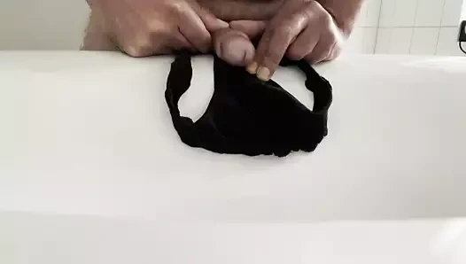 Cum içinde sırım dev yük üvey kız külot