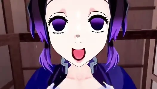 Tanjiro şeytan avcısından tüm kızlara seks sikişi- anime hentai 3d derlemesi