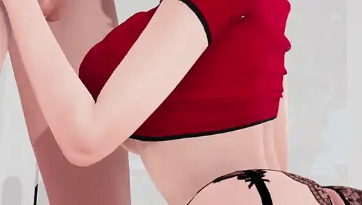 Wife is caught doing a blowjob but husband make it a threesome - RedheadAnimation Sharing wife