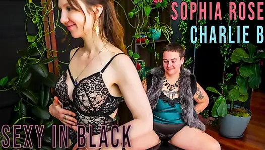 Cute Sophia and Chubby Charlie Lick and Finger Each Other's Hairy Pussy