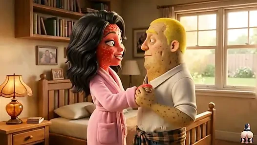 Bölüm 1 - sevimli çilek kız ve patates adam şehvetli anları paylaşıyor yapay zeka hentai