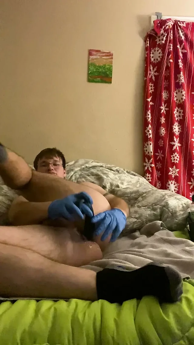 Beni Yavaş Dildo ile Sik
