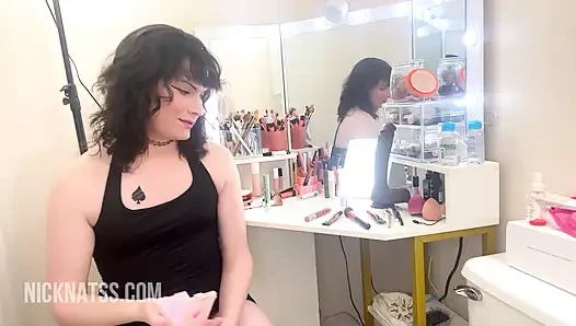 Üç büyük zenci için kadın kılıklı