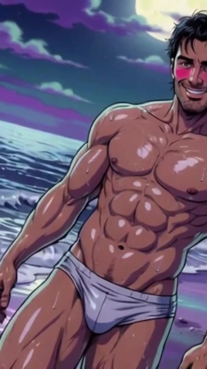 Ai muscle sahilde