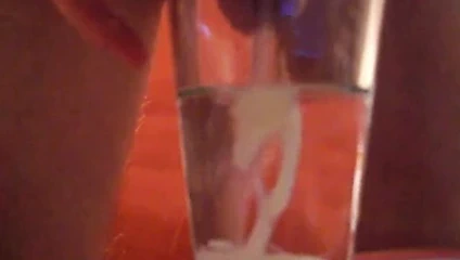 huge cum water
