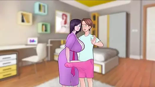 Seks notu _Pt.4 - üvey teyze bana Misskitty2k tarafından nasıl serbest bırakılacığımı öğretiyor