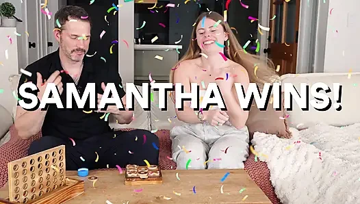 Büyük götlü İskoç porno yıldızı Samantha Joiner Tom Games podcast'inde sikişiyor