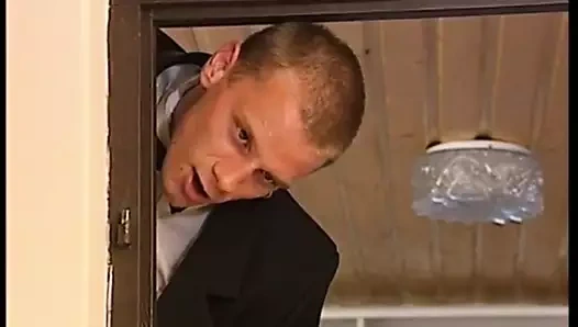 Sıcak anal grup ile iki lezbiyenler