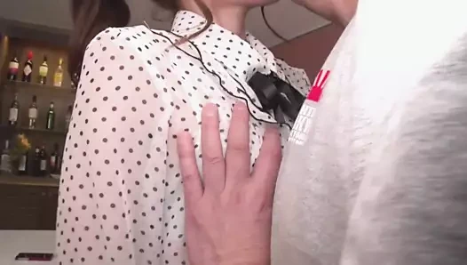 Aya eikura :: kızlar barında yemek - caribbeancom