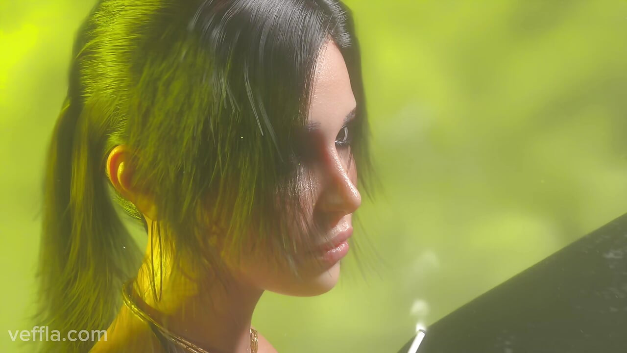 Lara Croft (tomb raider) sert seks sırasında zevkle inliyor (4k)