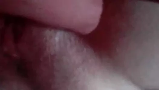 yakın çekim kıllı klitoris ovmak