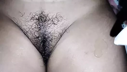 Hintli evli kadın udobudo için masaj