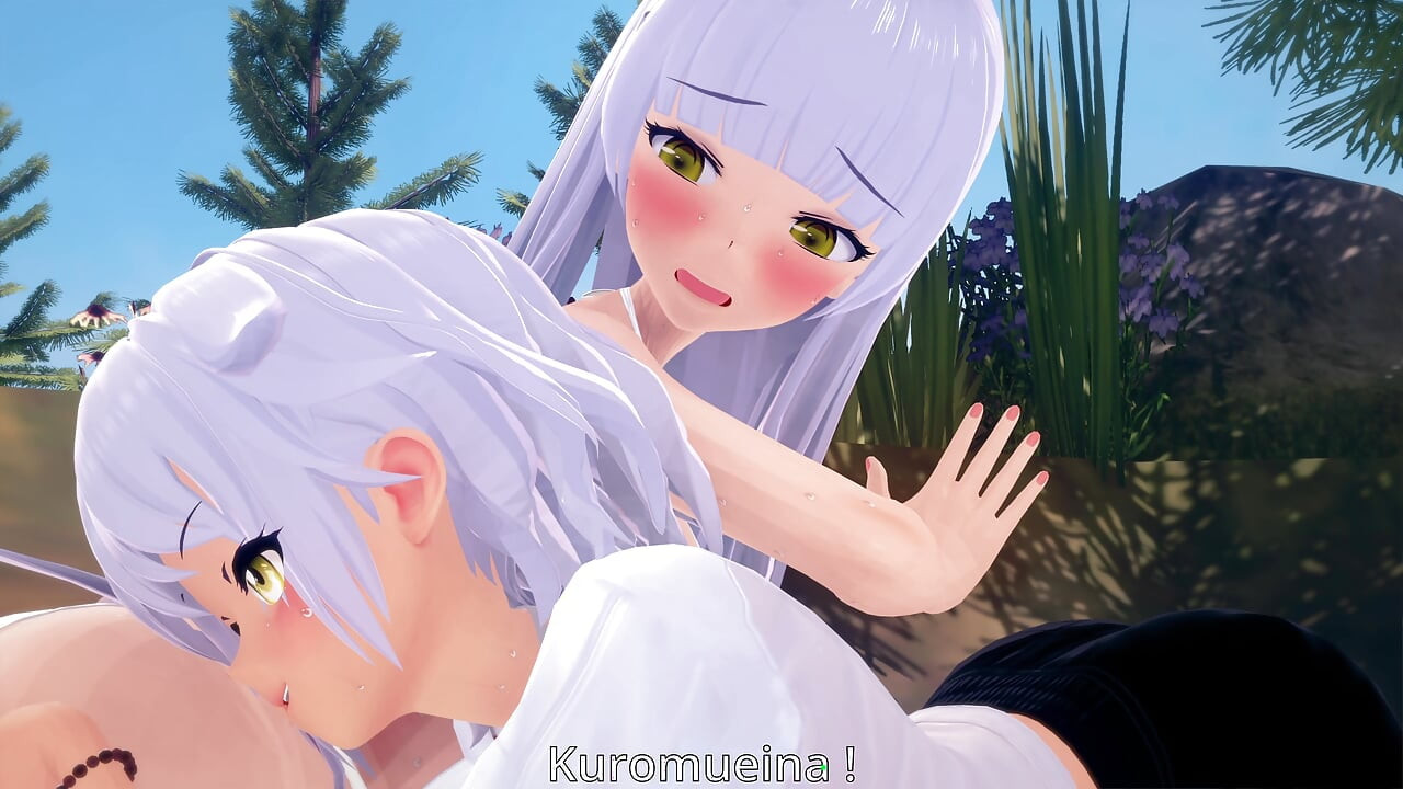 Gölde oynayan iki güzel kız beni sikmeye davet ediyor - Lust Lost Kingdom 2