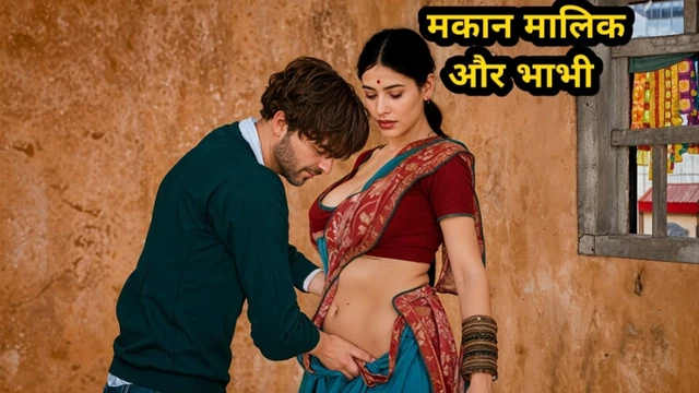 Lonely Bhabhi satisfies her pussy hunger by fucking with landlord's dick