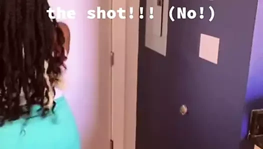 Büyük ganimet abanoz sallar ona göt