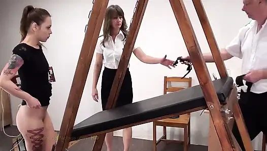 Seksi şaplak makinesi - amcık kırbaçlama