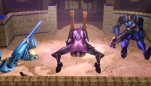 Futa widowmaker pharah sikikleri (3d animasyonlu)