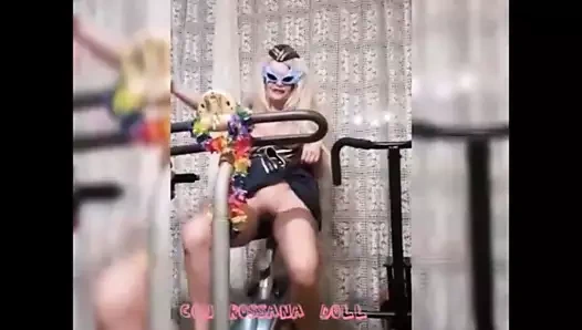 seksi fitness treiner