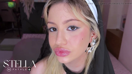 Glossy Lips Tease  drool Over My Shiny Wet Lips