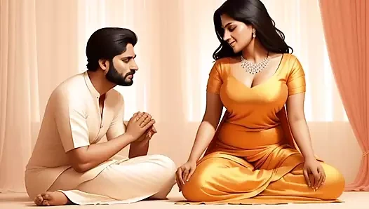 Hintli oyuncu seçmeleri yönetmeni kızı bakış testi için davet ediyor ve tam gece onu sikiyor büyük 8 inçlik yarak anal seks