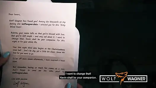Çirkin Alman orta yaşlı seksi kadın rubina kör randevusunu sikiyor Bay White