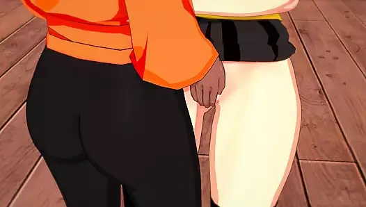 Shihouin yoruichi x soifon - 3 boyutlu lezbiyen hentai