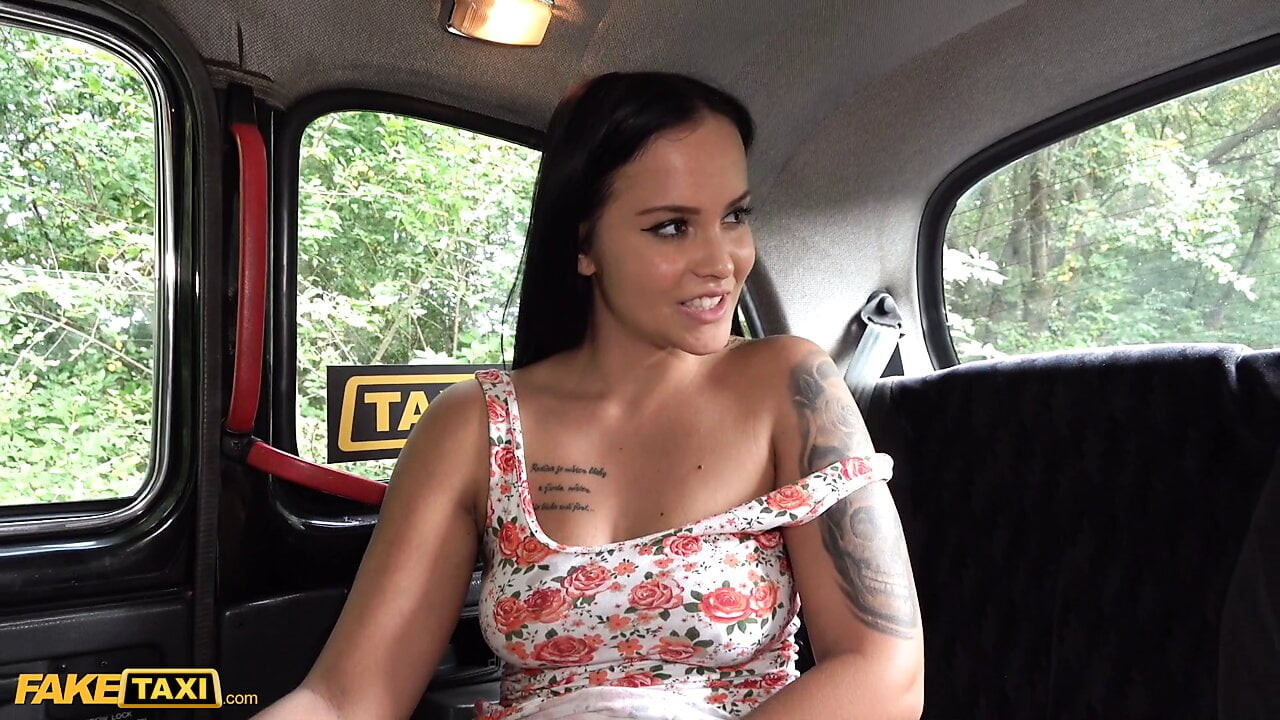 Sahte taksi dövme genç jennifer mendez becerdin sert tarafından cabbie