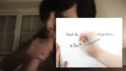 Alman oral seks ve pov