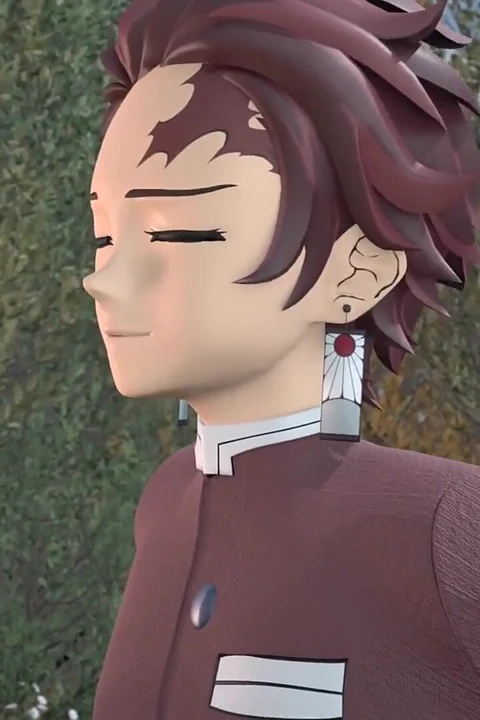 Tanjiro kamado dildoya biniyor (femboy seks)