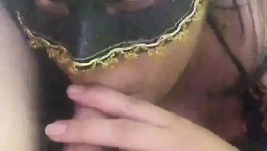 Julietacarden, ortağımı sert bir şekilde emiyorum