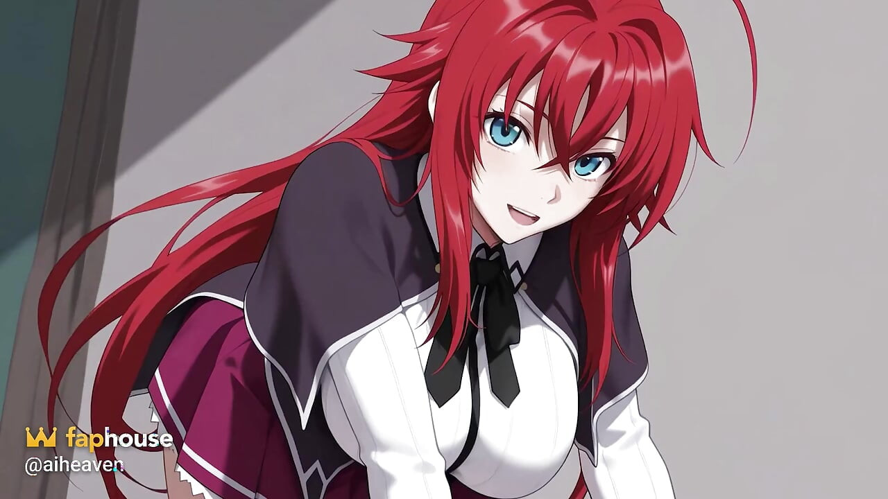 Issei boş bir sınıfta sikişmek için Rias Gremory ile dersi atlıyor! Yüksek üniversiteli dxd hentai sansürsüz bakış açısı