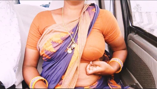 Rangi'nin seksi hizmetçi adı arabada seks ve işeme, Telugu edepsiz konuşuyor.