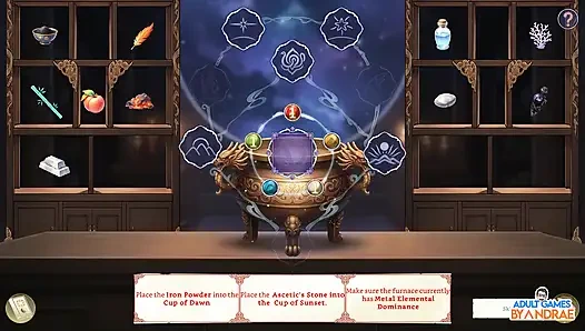 Ep9: Seçilmiş 5 ile çay töreni - İmparatorluk Harem'de kraliyet toplantısı - harem fantezisi